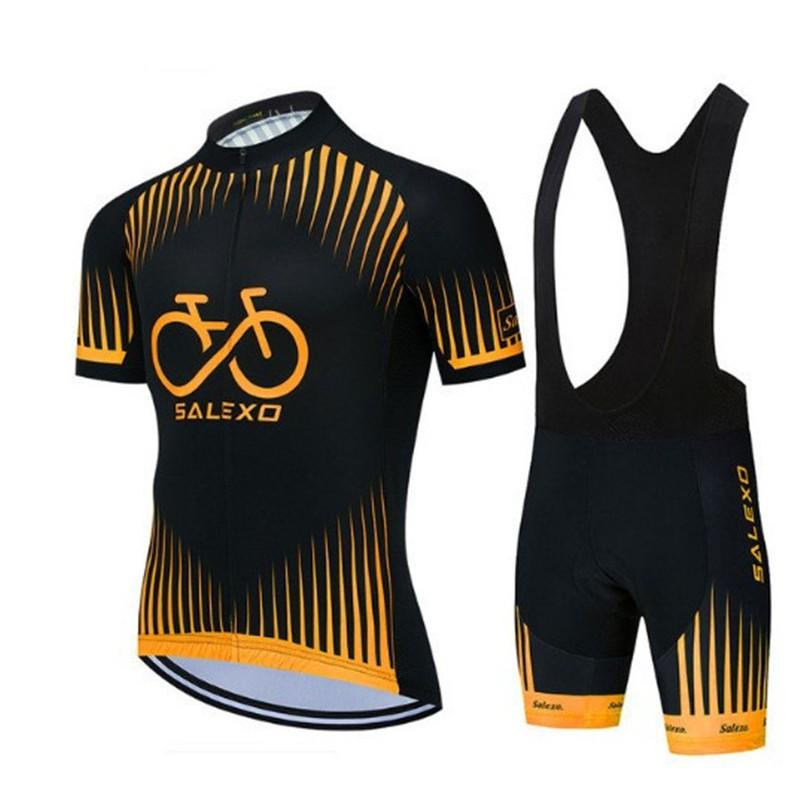 2026 Cycling Jersey Set Short Sleeve Road Bike Mountain Racing Apparel Men Breathable Performance Wear