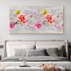 Abstract Art Colorful Flower Canvas Painting Wall Art Spring Tree Floral Posters Prints for Living Room Bedroom Decor Cuadros