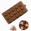 3D Мини Спиральные 15 Полостей Силиконовые Формы Для Торта DIY Выпечка Десерт Мусс Формы Для Украшения Торта Торт Шоколад Формы Для Выпечки