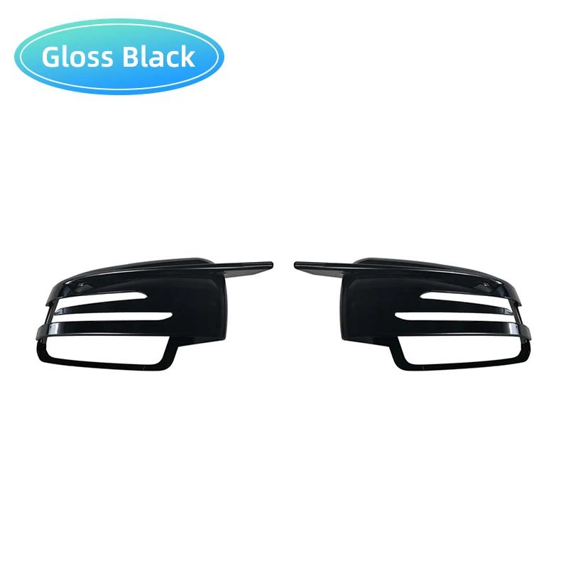 Car Left/Right Rearview Mirror Cover Housing For Mercedes Benz W176 W246 W204 W212 W221 C117 X204 X156 Gloss Black