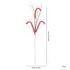 Украшения на елку в виде конфет-тросточек и ног эльфа: Рождественские палочки-леденцы для композиций на елку и декоративных вставок