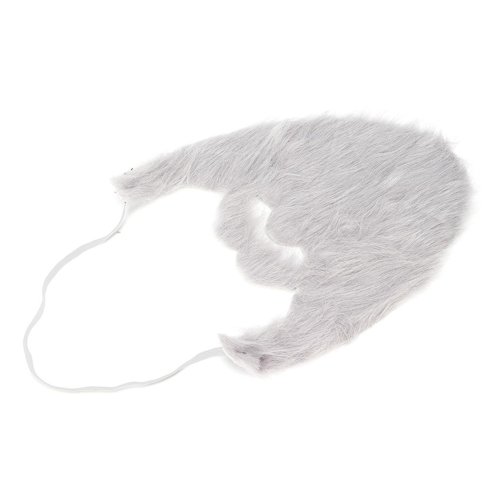 Хэллоуин вечеринка поддельная борода костюм для лица поддельная борода мужской поддельные усы для вечеринок серый