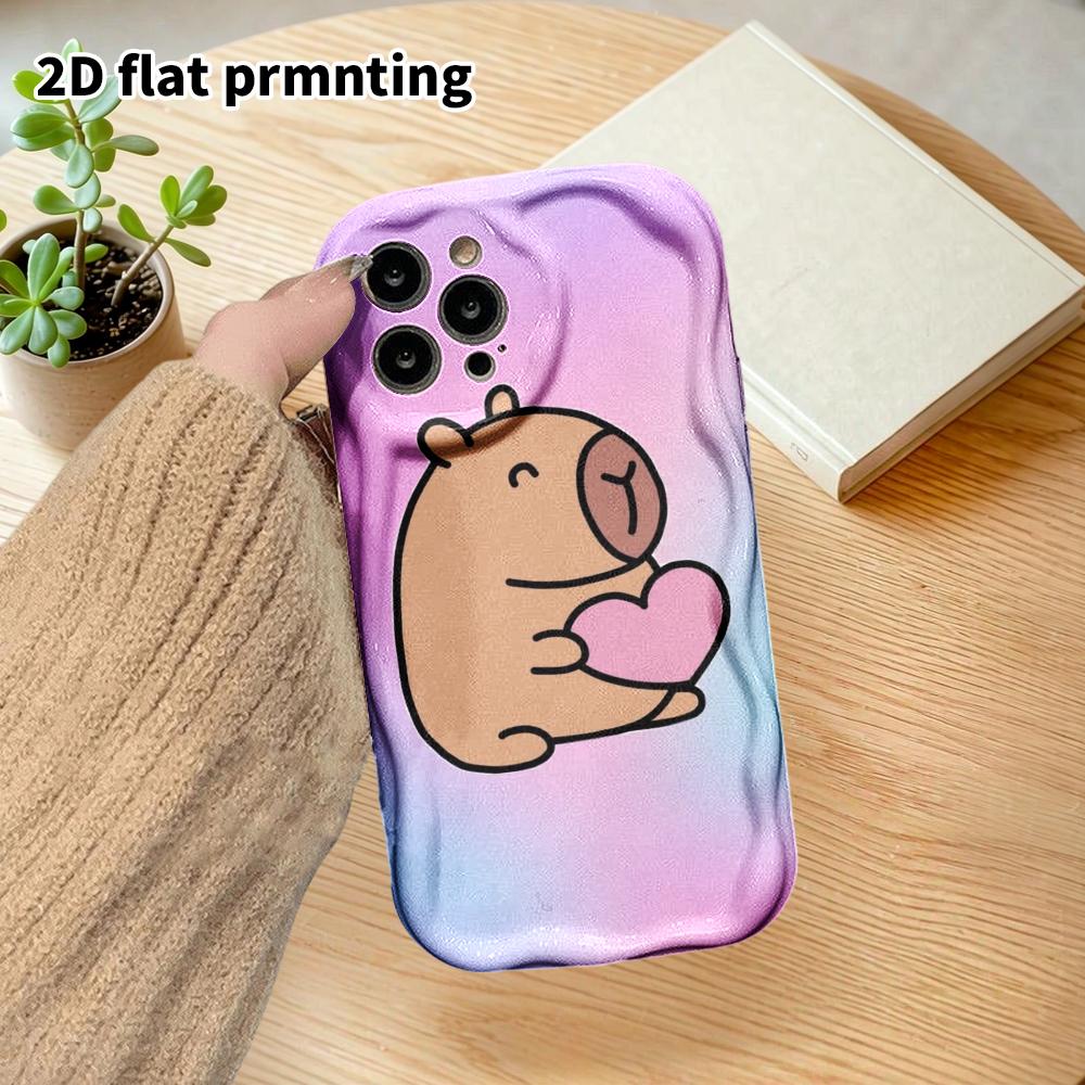 Phone Case: 2D flat design suitable for iPhone 18, 17, 16, 15, 14, 13 Pro film protection case, couple style, gradient background, Christmas and Hallo