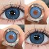 1Pair Korean Lenses Color Contact Lenses For Eyes Borwn Eyes Makeup Beauty Blue Eye Contacts Gray Pupils Green Lenses
