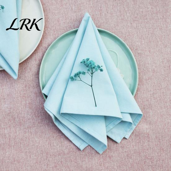 Прочные Тканевые Салфетки, Рустикальная Салфетка, 16 Дюймов, Однотонная Льняная, Машинная Стирка, Салфетка в Стиле Кантри для Свадьбы, Девичника, Обеденного Стола