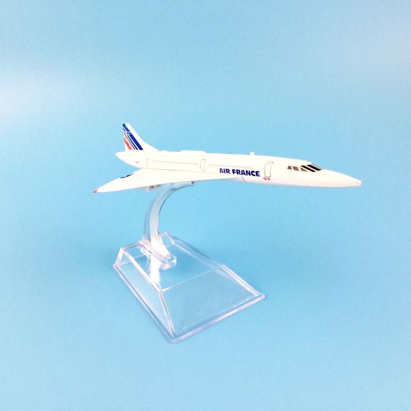 Concorde Air France Литая модель самолета Масштаб 1/400 Литой самолет Модель самолета из сплава Детские игрушки Коллекции Подарки