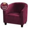 Чехлы для стульев Velvet Club Chair для кресел, чехлы для диванов Stretch, съемные чехлы для диванов, чехлы для барной стойки, гостиной, ресепшена