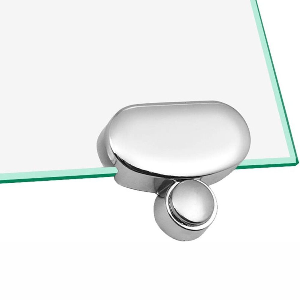 Зеркальный зажим из цинкового сплава серебристый крепеж для зеркал новые гвозди для крепления зеркал