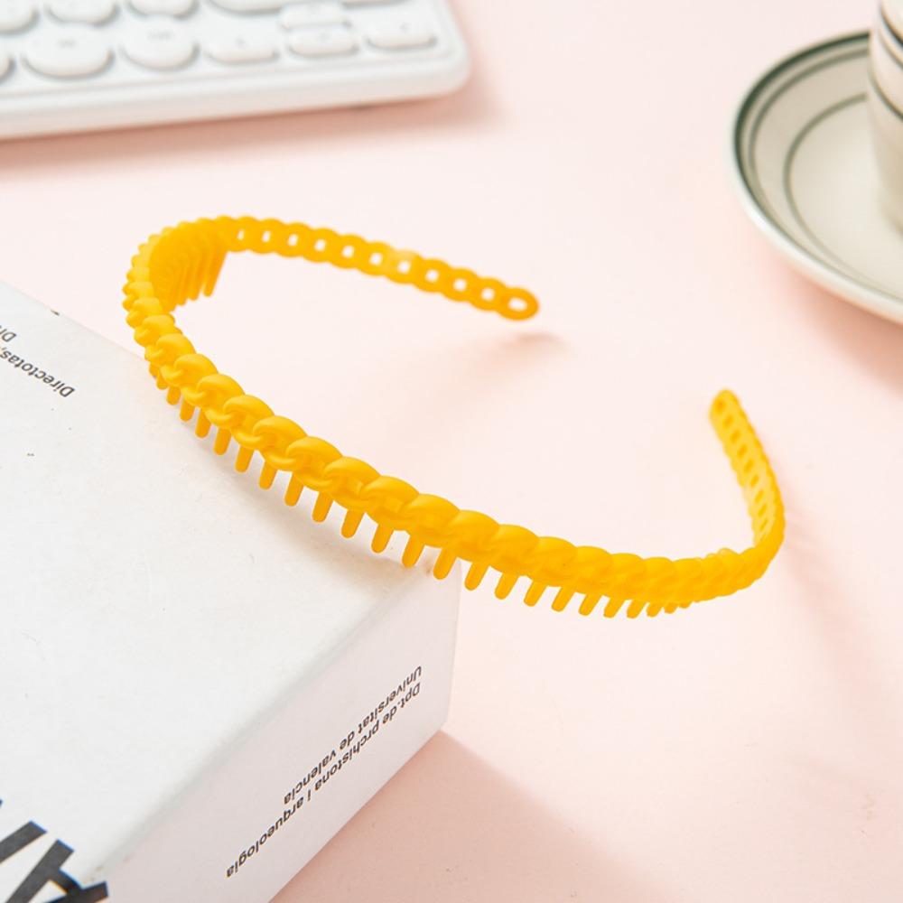 Anti-Slip Teeth Toothed Headbands Frosted Texture Frosted Headbands  Party Hair Accessories