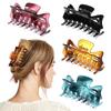 Hair Accessories Leopard Print Acrylic Hair Claw Clip Barrette Hair Clamps Large Hairpins