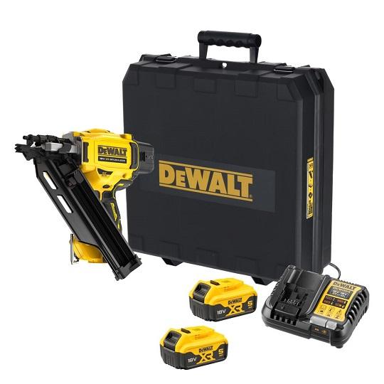 Нейлер Dewalt 18V Dcn930P2 33° 64-90мм 2x5,0Ач