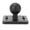 1in Ball Mount Base Universal Aluminum Alloy Ball Mount Plate with AMPS Hole for BRCOVAN B Size 1in Ball Dual Socket Arm