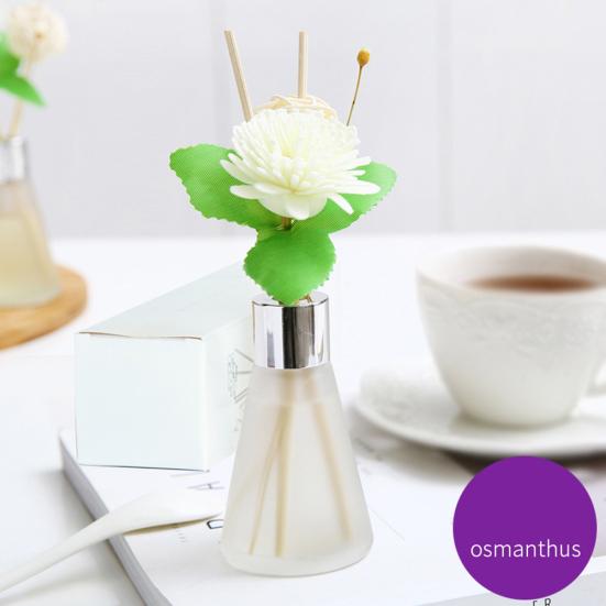 50 мл диффузор цветочного аромата эфирное масло ротанга освежитель воздуха туалет успокаивающий парфюмерный дезодорант