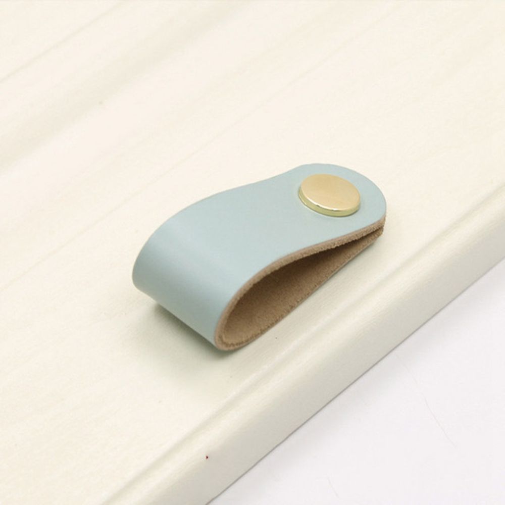 Кухонный шкаф Фурнитура для шкафа Мягкие ручки для ящиков Мебельные ручки Кожаные ручки Дверные ручки