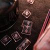 KiiBOOM Прозрачный набор колпачков для ПК 146 клавиш Профиль ANSI ISO Раскладка RGB Прозрачные колпачки для механической клавиатуры Совместимость с переключателем MX типа SA