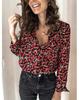 New products in spring and summer 1116, European and American women's shirts, long-sleeved bronzing polka dot printing personalized women's tops