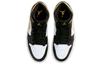 Air Jordan 1 Mid 'Черный Университетский Золотой' 554724-177