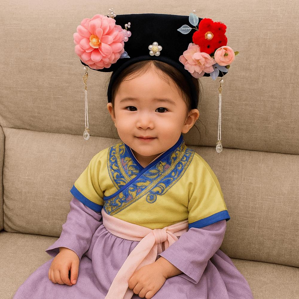 Китайский Королевский Стиль Ханфу Повязка на Голову Нескользящая Жемчужная Повязка на Голову Повязка на Голову для Ципао Платье Ципао