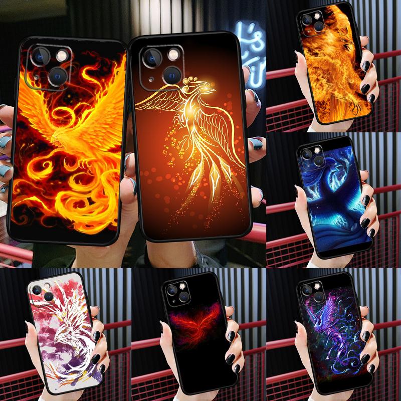 Чехол Phoenix Bird Для iPhone 15 11 14 Pro Max 12 13 14 Pro Max Plus X XR XS Max 12 13 Mini