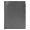 Portefeuille Leonardo Verrelli Pour Homme En Cuir Gris Pratique