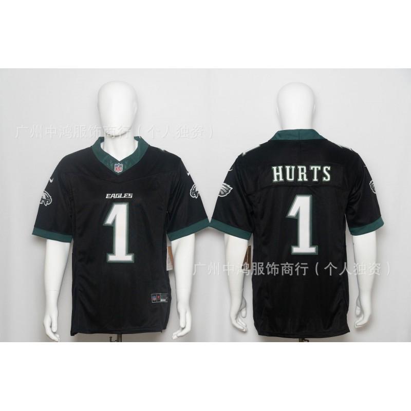 Mens NFL Eagles 3rd Gen Rugby Jersey - Embroidered American Football Shirt