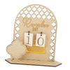 Ramadan Countdown Calendar Wooden Decorative Ornament DIY Eid Calendar for Home Party Holiday Type