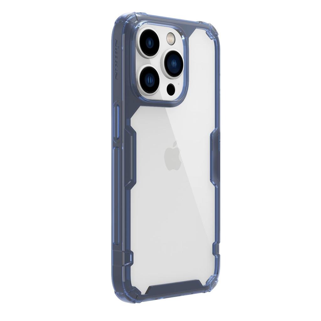 Nillkin Nature Pro Rugged Case for iPhone 14 Pro - Blue Protective Cover