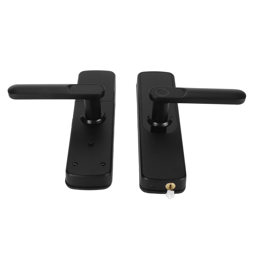 Умный дверной замок с клавиатурой для отпечатков пальцев для приложения TUYA, открывающий дверной замок без ключа от 35 до 55 мм