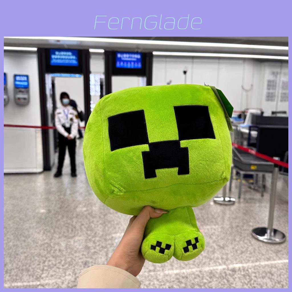 Плюшевая игрушка Крипер из Minecraft с наполнителем из полипропиленового хлопка для детей и коллекционеров