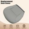 Front Driver Bottom Perforated Replacement Microfiber Leather Seat Cover Gray Compatible with Lexus ES300 ES330 2002 2003 2004 2005 2006