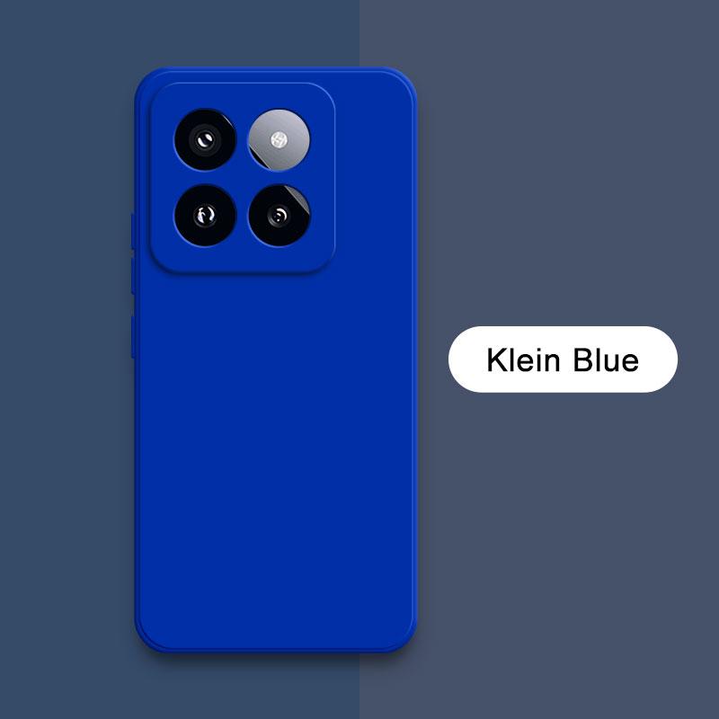 Square Liquid Silicone Case Cover for Xiaomi Mi 14 Pro Soft Waterproof Mobile Phone Armor Xiaomi14 Mi14 14Pro Luxury Accessories