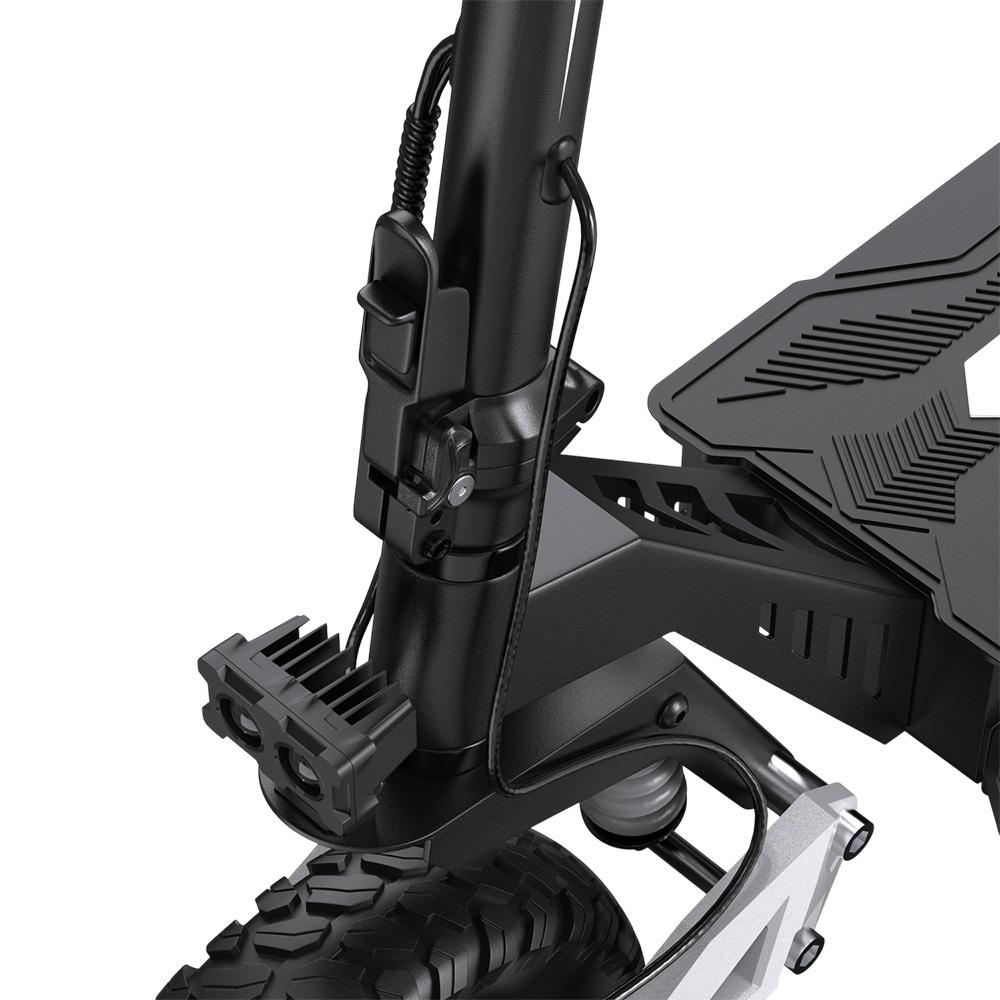 Электросамокат OOTD T10, двигатель 500 Вт, аккумулятор 48 В 13,5 Ач, 11-дюймовые шины, максимальная скорость 50 км/ч, запас хода 45 км, передние и задние дисковые тормоза