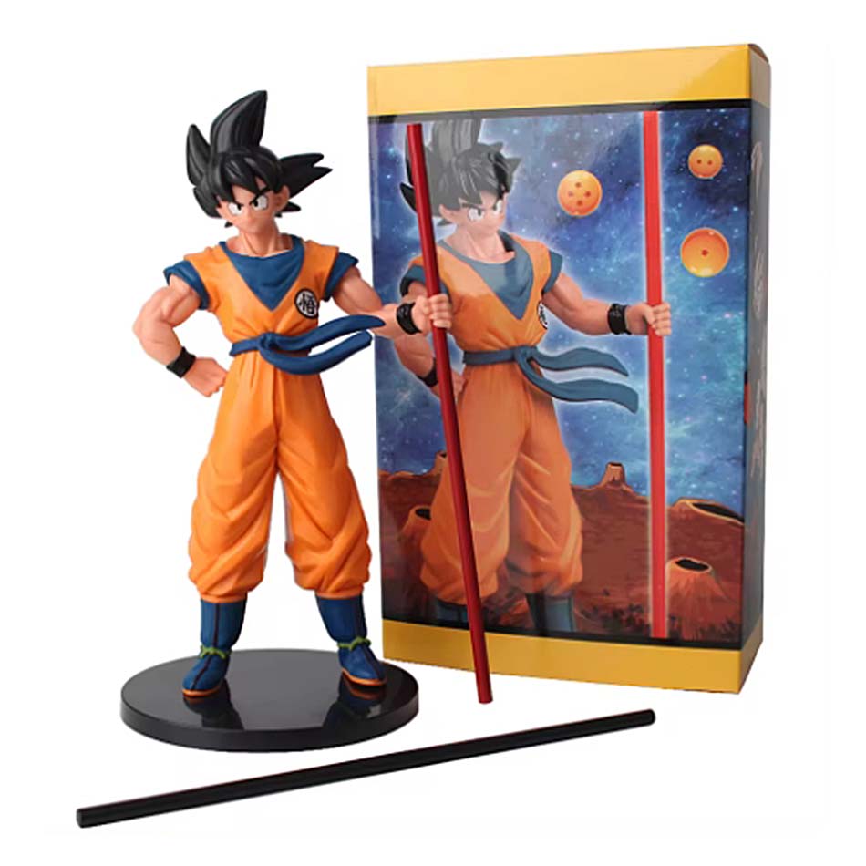 Продано Фигурка Аниме Dragon Ball Сон Гоку Супер Сайян 22см Модель Фигурки Действия Гоку DBZ Подарки Коллекционные Фигурки