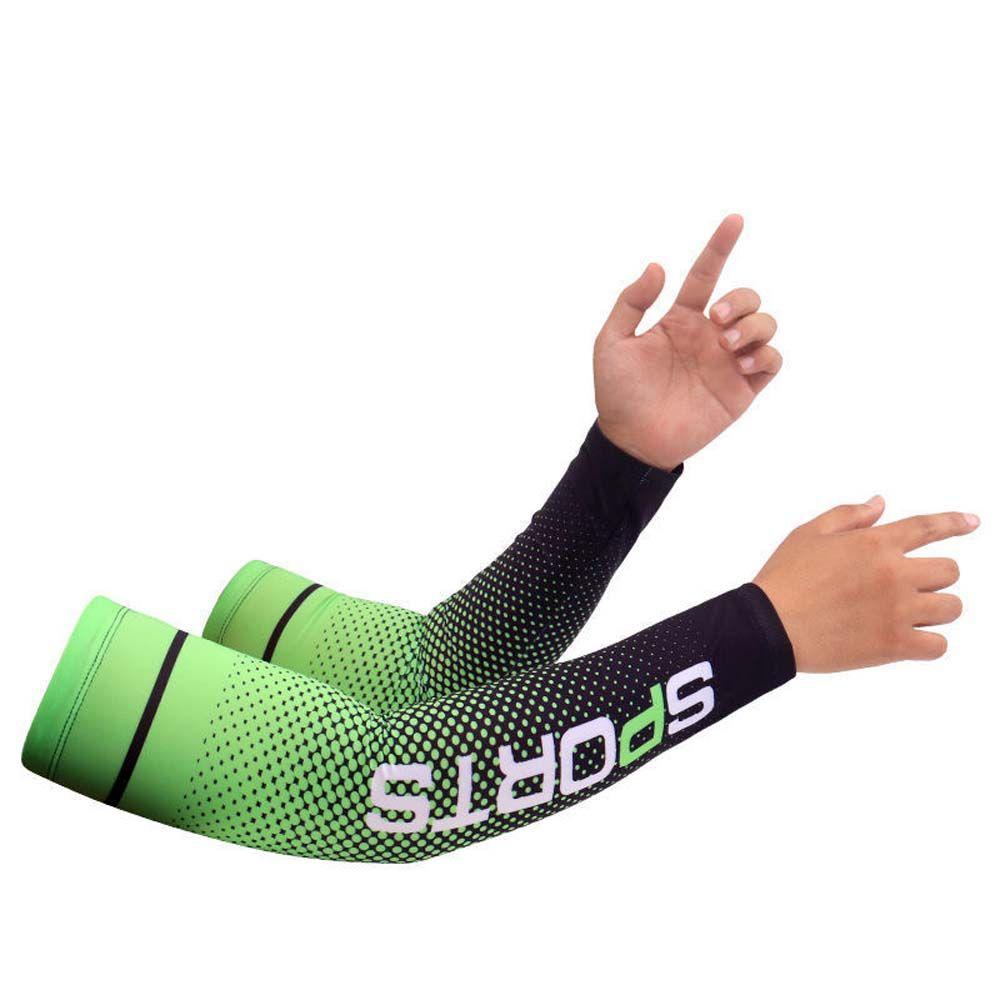 Outdoor UV Protection Ice Sleeves Cycling Arm Sleeves Sunscreen Headscarf Sports Cooling Sleeves