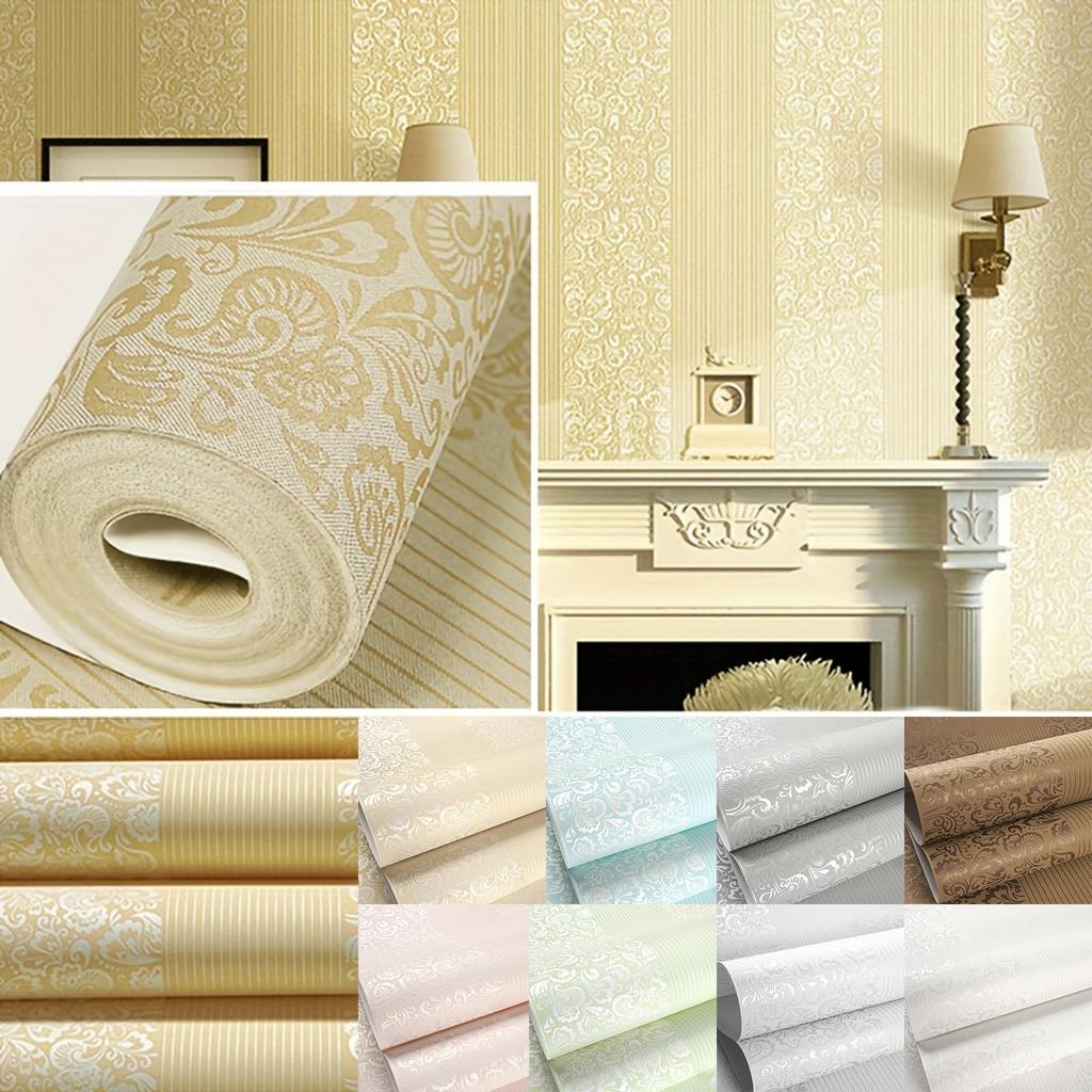 Современные Минималистичные 3D Объемные Обои для Гостиной и Спальни с Вертикальной Полосой