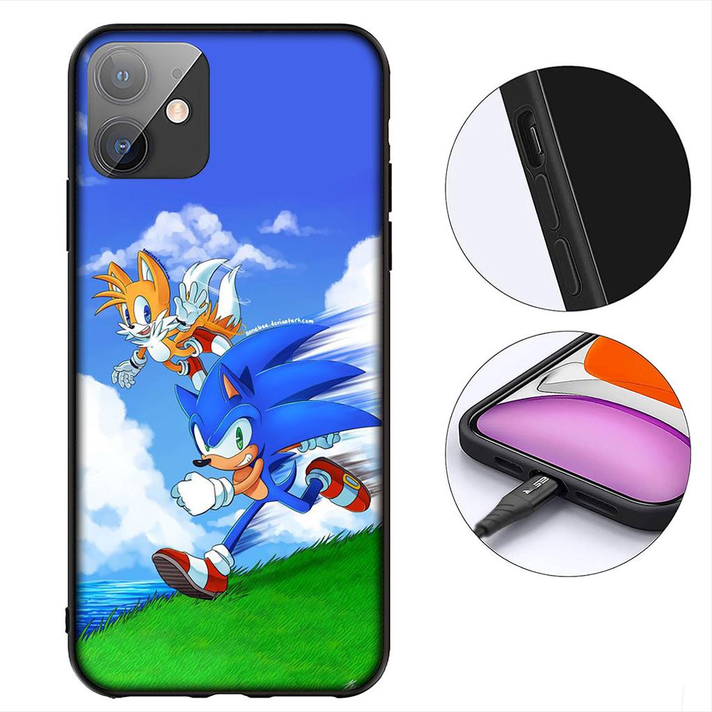 Hedgehog Cartoon S-Sonics Anime Cover for Samsung Galaxy A06 A05 A14 A50 A51 A52 A12 A13 A23 A70 A07 A25 A26 A72 A56 Phone Case