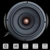 Высокочувствительные 5,25-дюймовые среднечастотные динамики с глубоким басовым звучанием, автомобильные музыкальные динамики для меломанов и киноманов