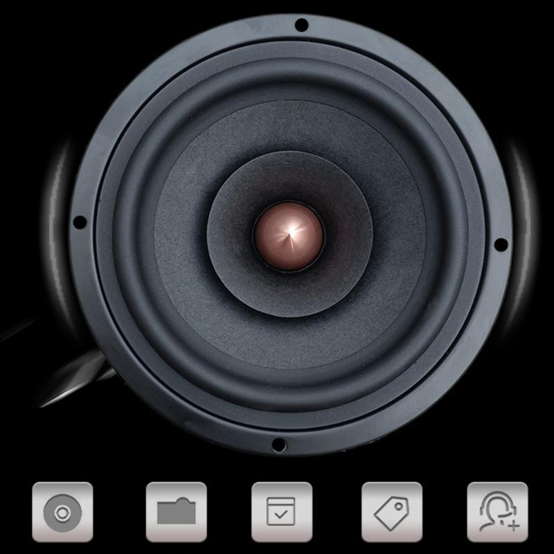 Высокочувствительные 5,25-дюймовые среднечастотные динамики с глубоким басовым звучанием, автомобильные музыкальные динамики для меломанов и киноманов