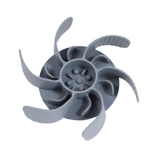 Силиконовая вставка в миску для собак с присосками для медленного кормления, пищевой класс