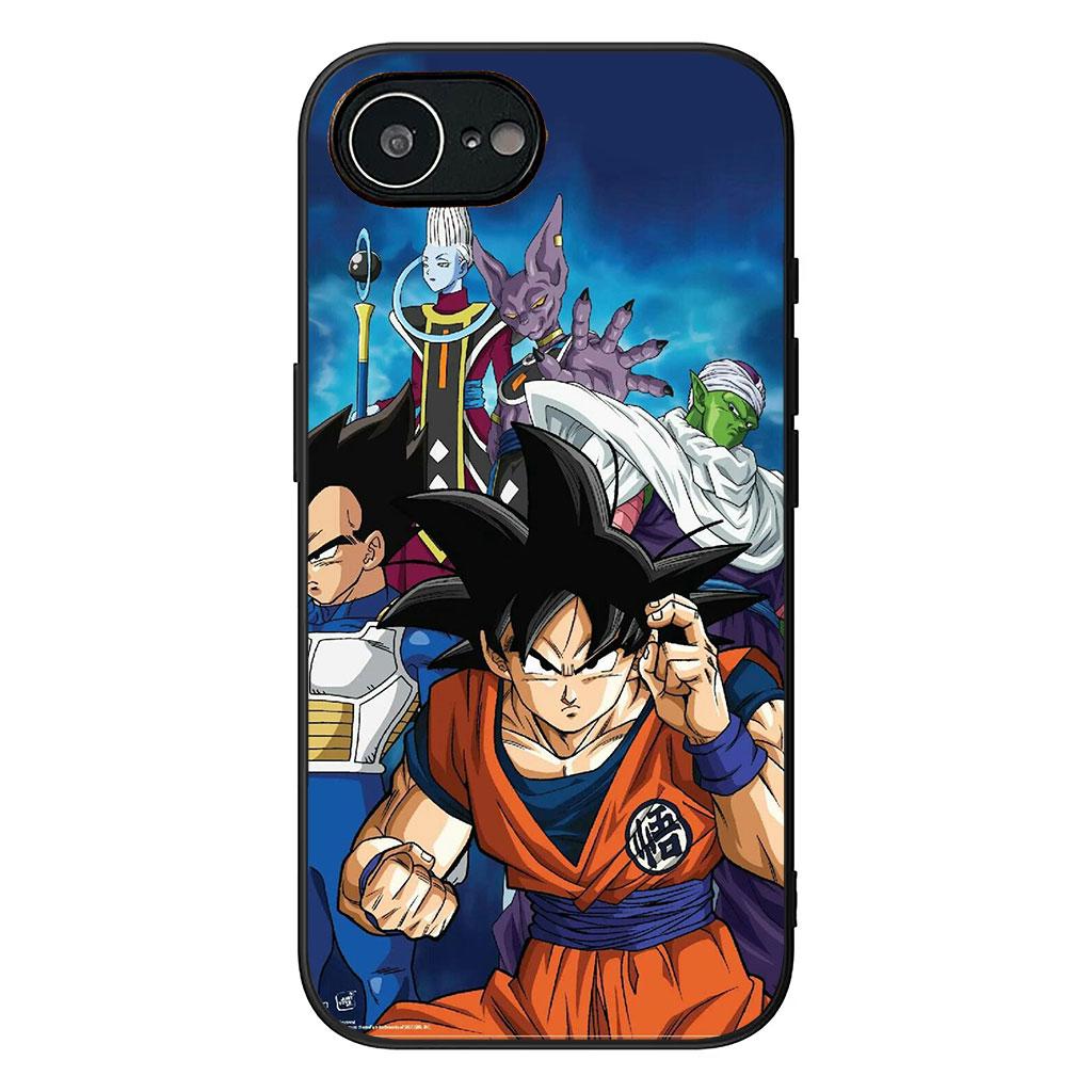 for Samsung Galaxy A25 A37 A57 A12 A14 A31 A41 A50 A51 A70 A71 A72 A21S A04 M15 Note 20 9 8 10 Case Dragons Gokus Balls Z Vegeta