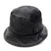 Universal Chemistry Washing Black Denim Bucket Hat
