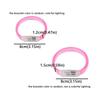 10 Pieces High Transparency Light Up Bangle Glow in The Dark Luminous Wristbands  Night Events