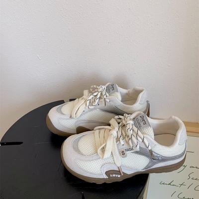 Корейские ретро кроссовки Форрест Гамп женские лето 2025 новая мода универсальные удобные спортивные повседневные легкие немецкие тренировочные кроссовки