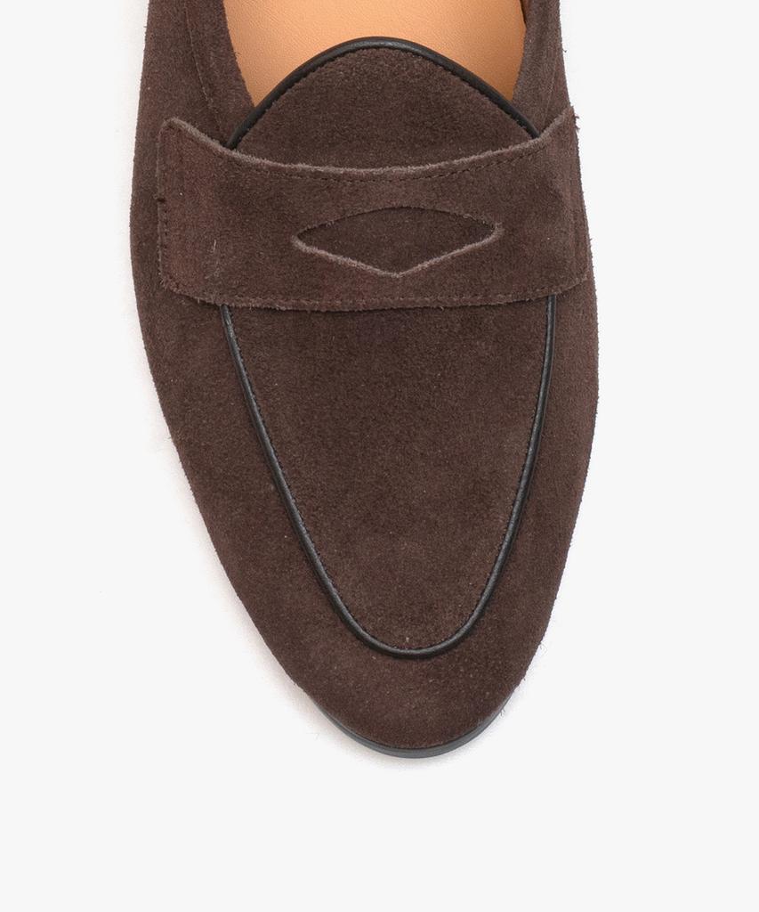 Allclassic Alc4401 Belgian Penny Loafers_Brown Suede