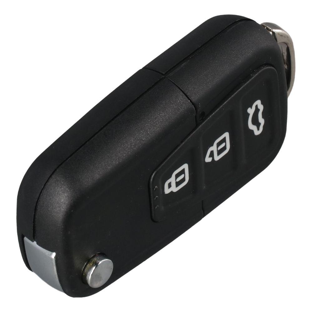 Uncut Blade Car Key Shell 3 Buttons Key Cover Car Accessories Remote Case Fob for Lifan X60 X50