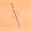 19Cm Long Round Head Glass Straw Eco Friendly Reusable Drinking Straws For Milkshake Smoothies Cocktails Bar Home Accessories