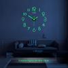 40cm Luminous Wall Clocks DIY Digital Clock Luminous Clock Acrylic Diy Wall Clock Living Room Bedroom Wall Sticker Clock