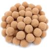 Soft 18/25mm Jewelry Accessories Kids Toy Multicolor Sewing Craft Fluffy Ball Plush Ball DIY Handmade Material Clothing Decoration Pompom  Accessories
