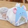 Кровать для кукол для детского игрового домика Игрушки Воображаемая форма животного Плюшевая кровать для кукол для творческих ролевых игр И уютная комнатная игрушка