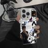 Чехол для телефона Drain G-Gang Ecco2k для iPhone 16,15,14,13,12,11,Pro,XS,Max,Plus,Mini,SE Белый Конфетный Матовый Ударопрочный Чехол